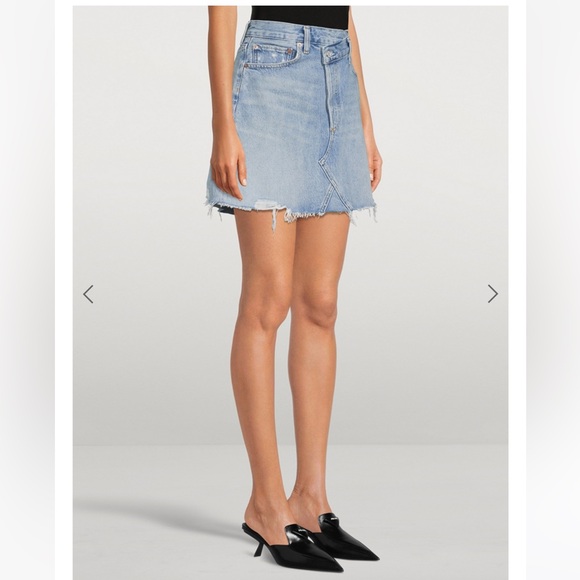 agolde Criss Cross Skirt - Picture 2 of 7